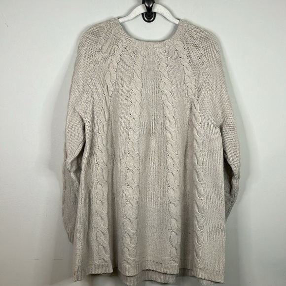 Boden cable knit swing tunic sweater - Picture 5 of 9